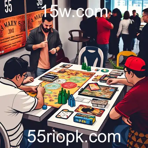 55RIO - Jogos de Mesa: Uma Paixão que Ganha Força com o 55RIO